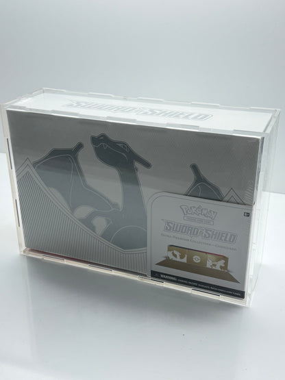 Pokémon Acrylic Charizard Ultra Premium Collection Display Case Box