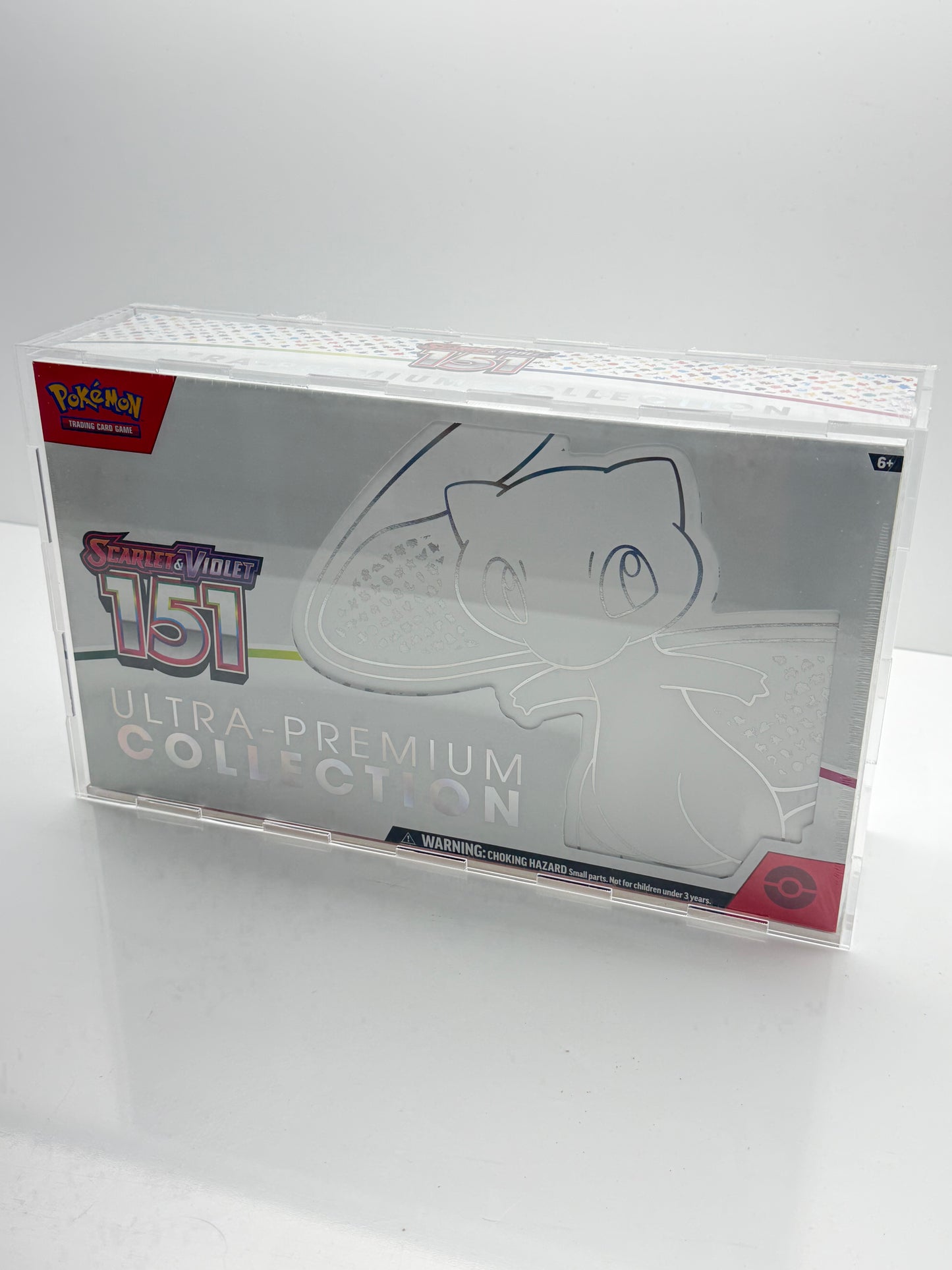 Pokémon Acrylic 151 Ultra Premium Collection Display Case Box