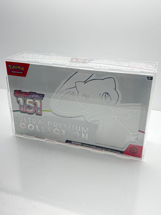 Pokémon Acrylic 151 Ultra Premium Collection Display Case Box