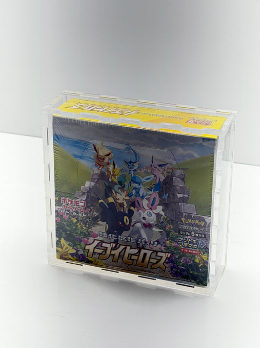 Pokémon Acrylic Japanese Booster Box Display Case Box
