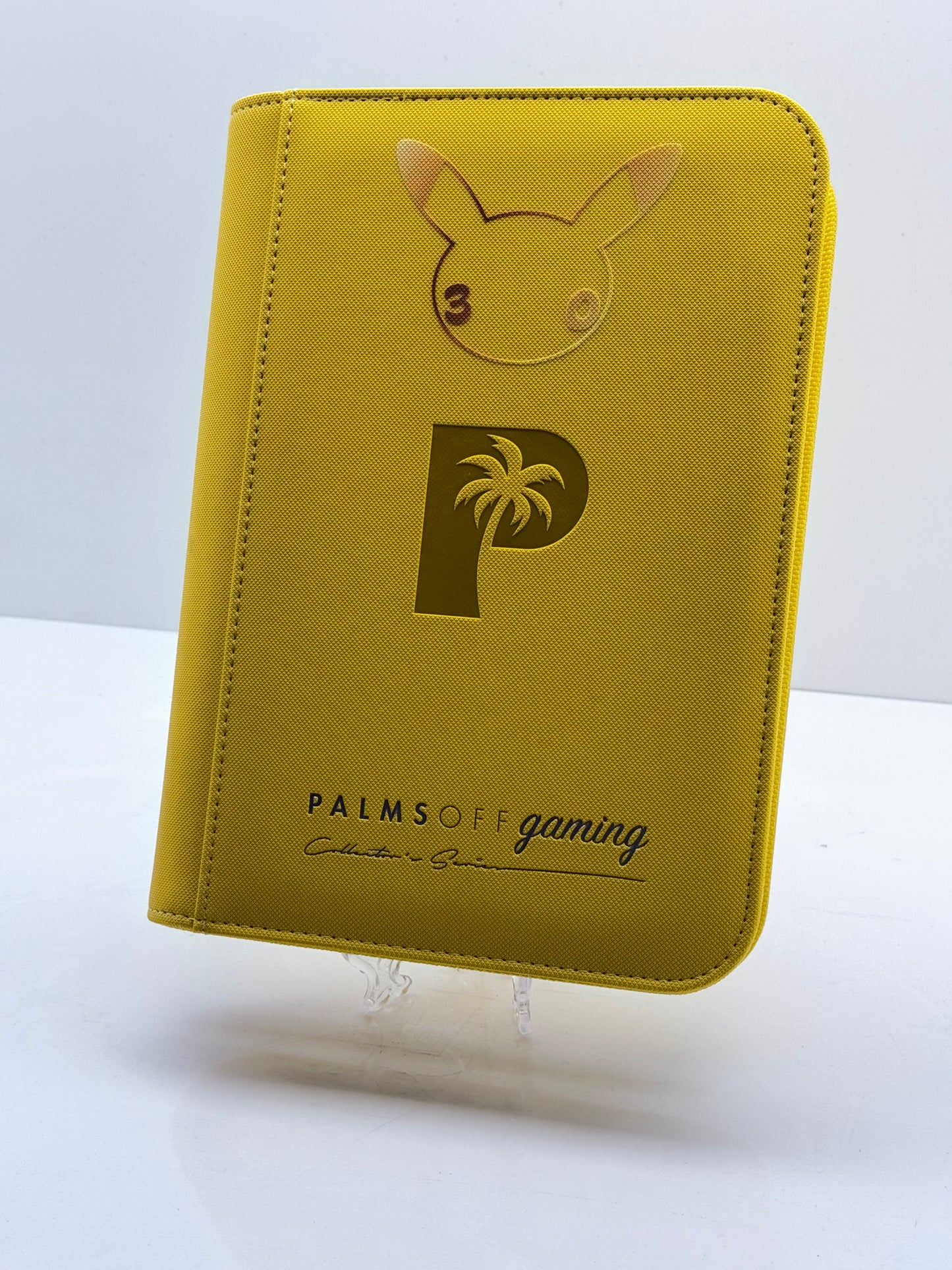 30th Celebration Printed Binder - Palms Off Gaming Collector's Series 4 Pocket Zip Binder
