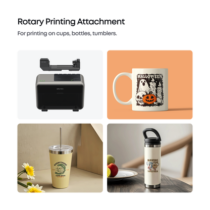 eufyMake Rotary Printing Attachment for E1 3D-Texture UV Printer