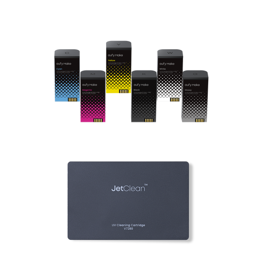 eufyMake Ink and Cleaning Cartridge Kit for UV Printer E1