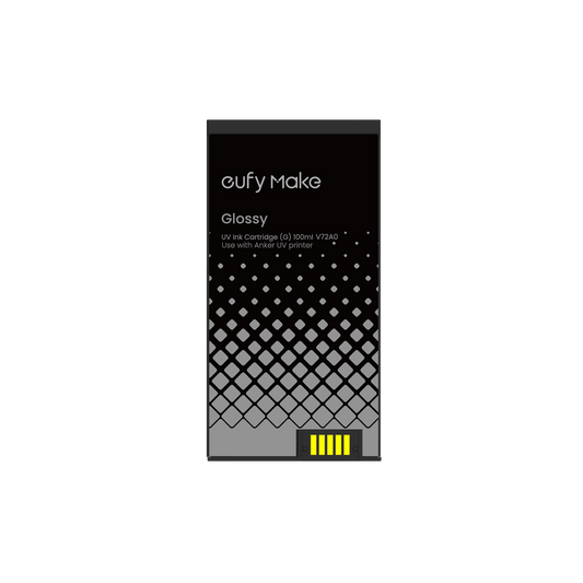 eufyMake UV Ink Cartridge (G, Glossy 100ml) for UV Printer E1