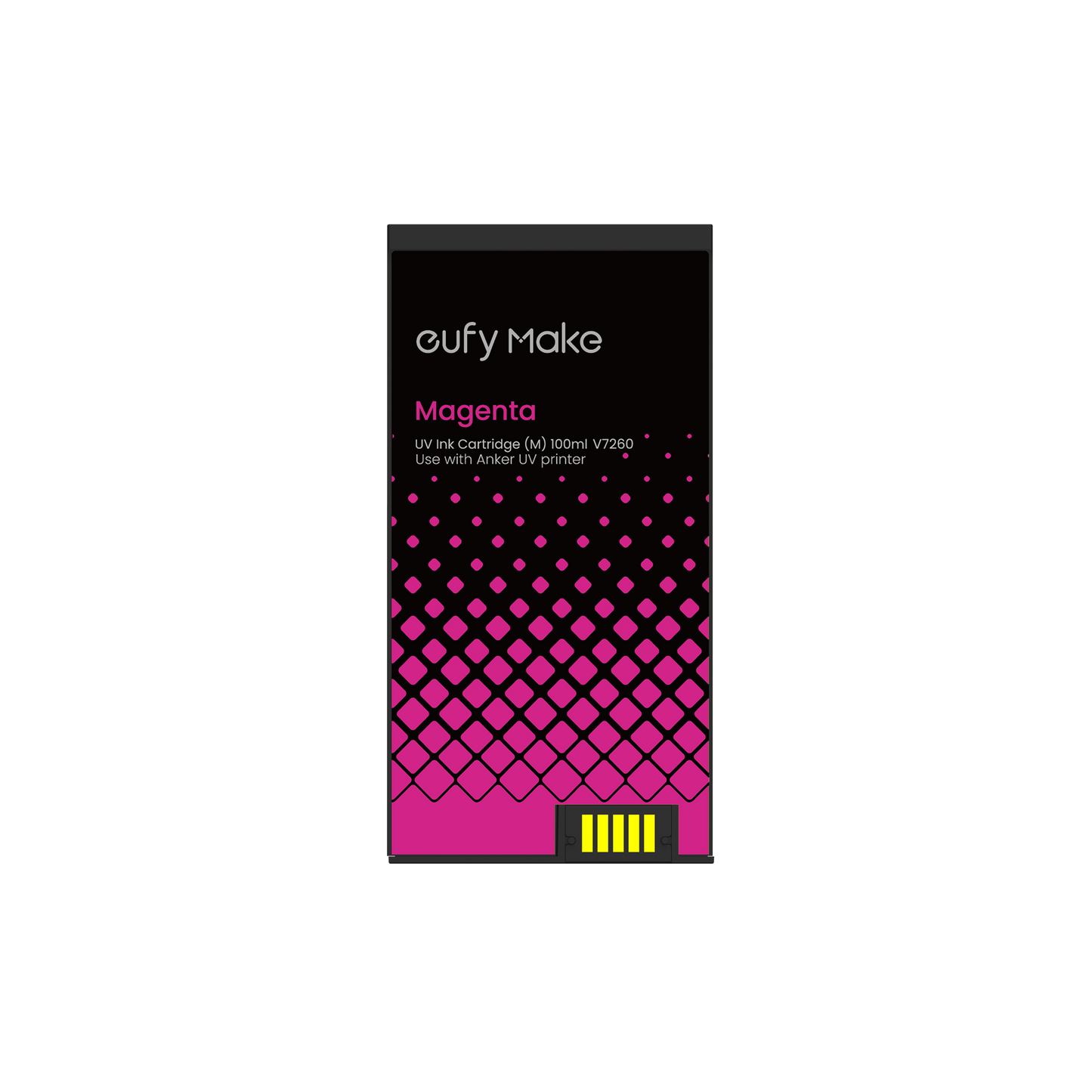 eufyMake UV Ink Cartridge (M, Magenta 100ml) for UV Printer E1