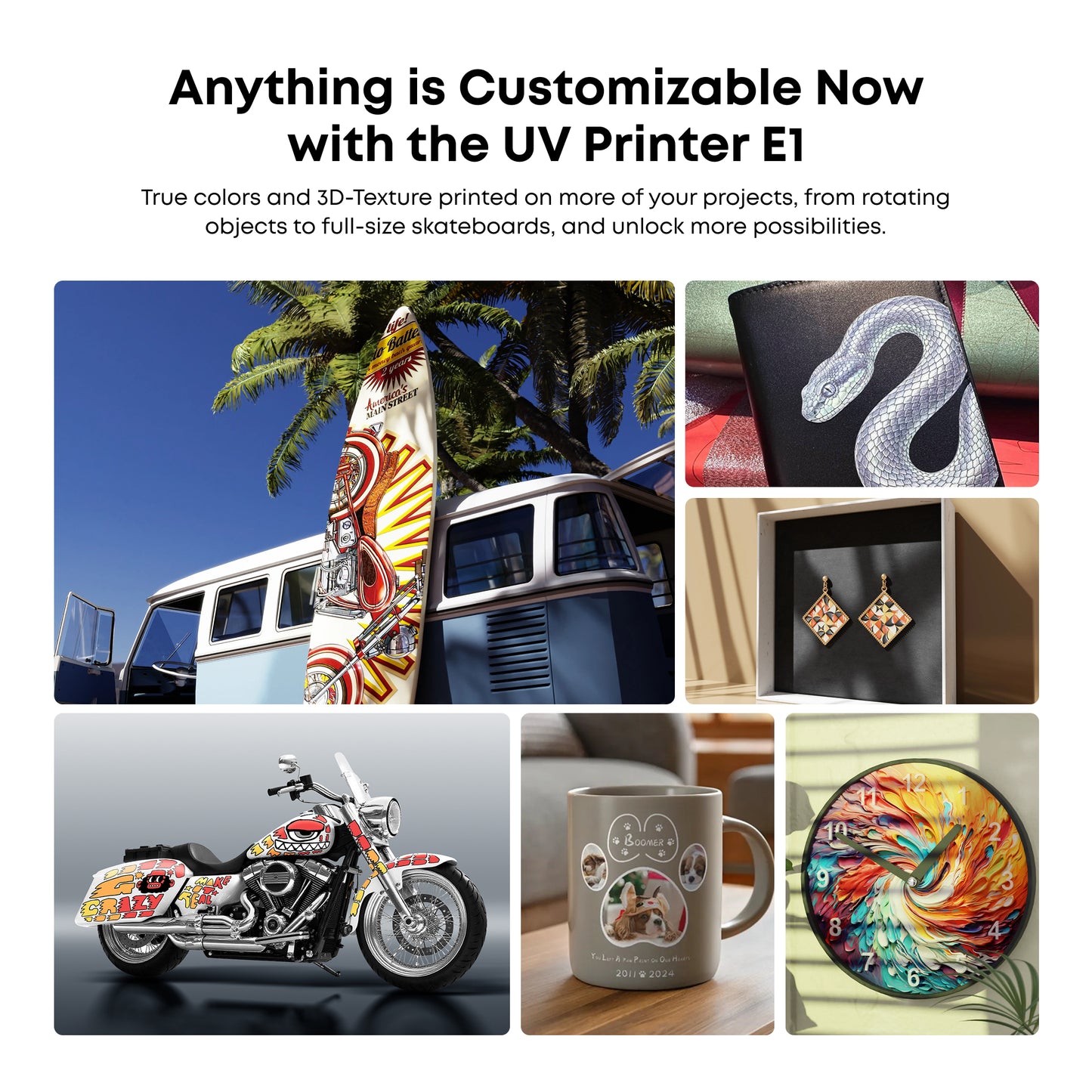 eufyMake E1: the First Personal 3D-Texture UV Printer