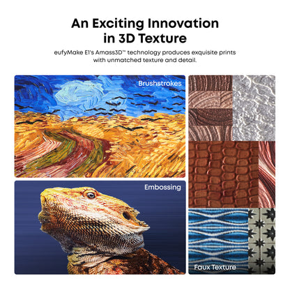 eufyMake E1: the First Personal 3D-Texture UV Printer