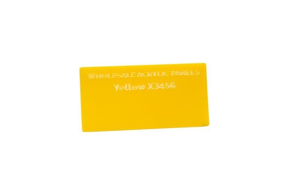 CLEARANCE Yellow 235 Acrylic Sheet