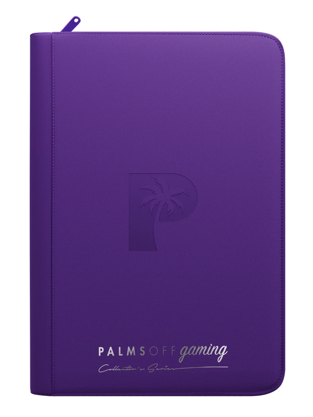 Custom Printed Binder - Palms Off Gaming Zip Binder