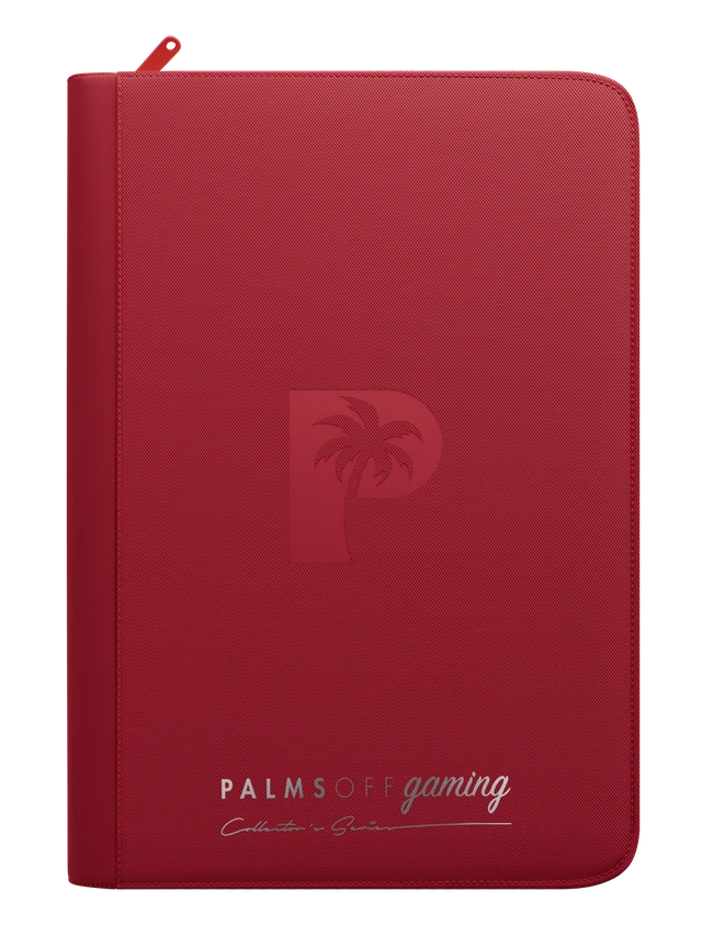 Custom Printed Binder - Palms Off Gaming Zip Binder