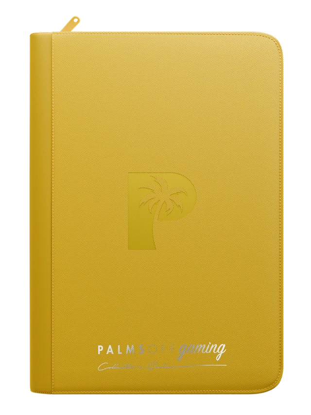 Custom Printed Binder - Palms Off Gaming Zip Binder