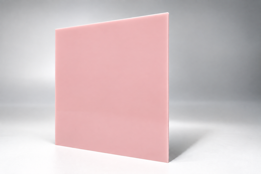 Pastel Blush Pink Acrylic Sheet