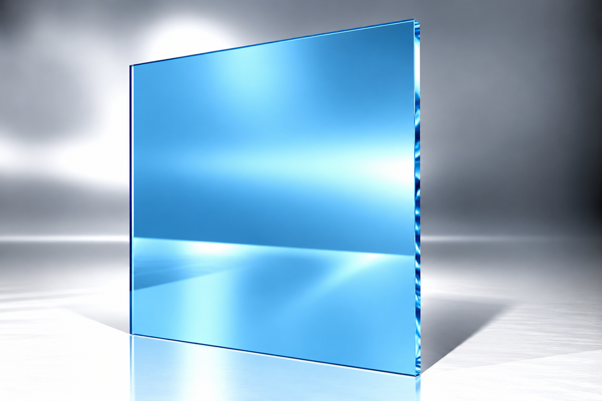 Light Blue Mirror Acrylic Sheet