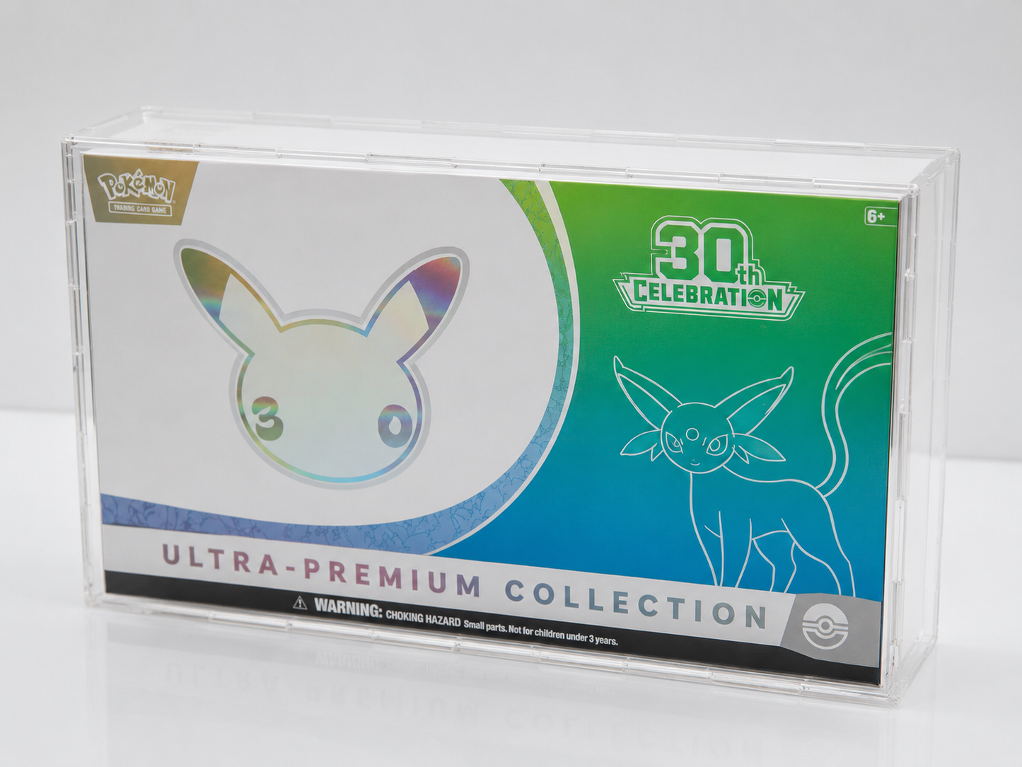 Pokémon Acrylic 30th Celebration Ultra Premium Collection Display Case Box