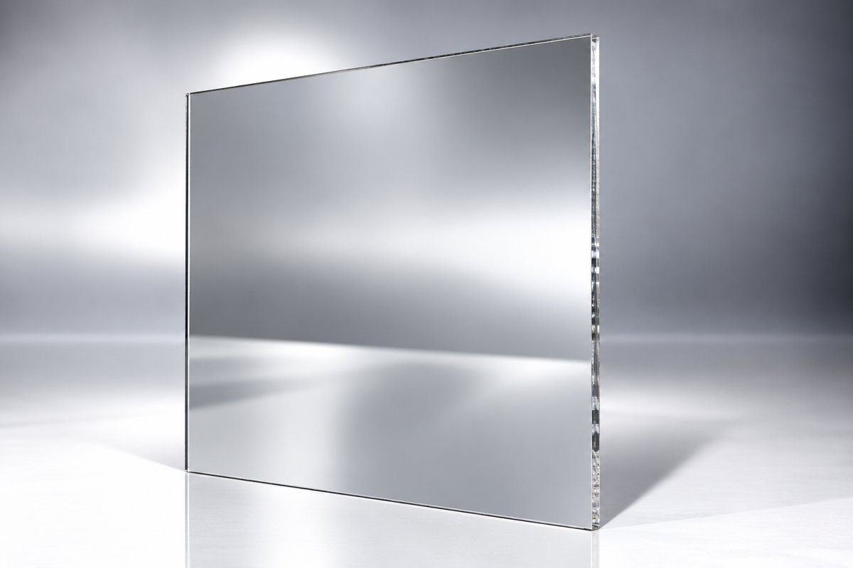 Silver Mirror Acrylic Sheet