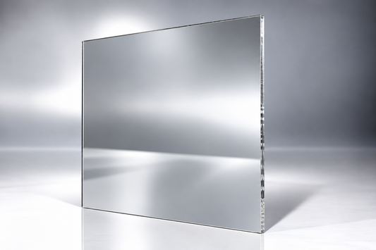 Silver Mirror Acrylic Sheet
