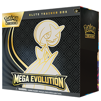 Pokémon TCG Mega Evolutions Elite Trainer Box (ETB) WITH an Acrylic Case
