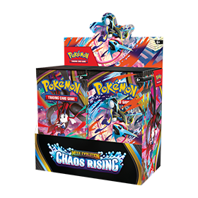 Pokémon TCG Mega Evolutions - Chaos Rising Booster Box WITH an Acrylic Case