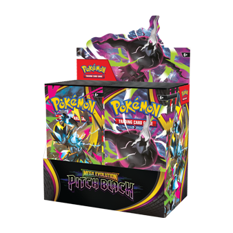 Pokémon TCG Mega Evolutions - Pitch Black Booster Box WITH an Acrylic Case
