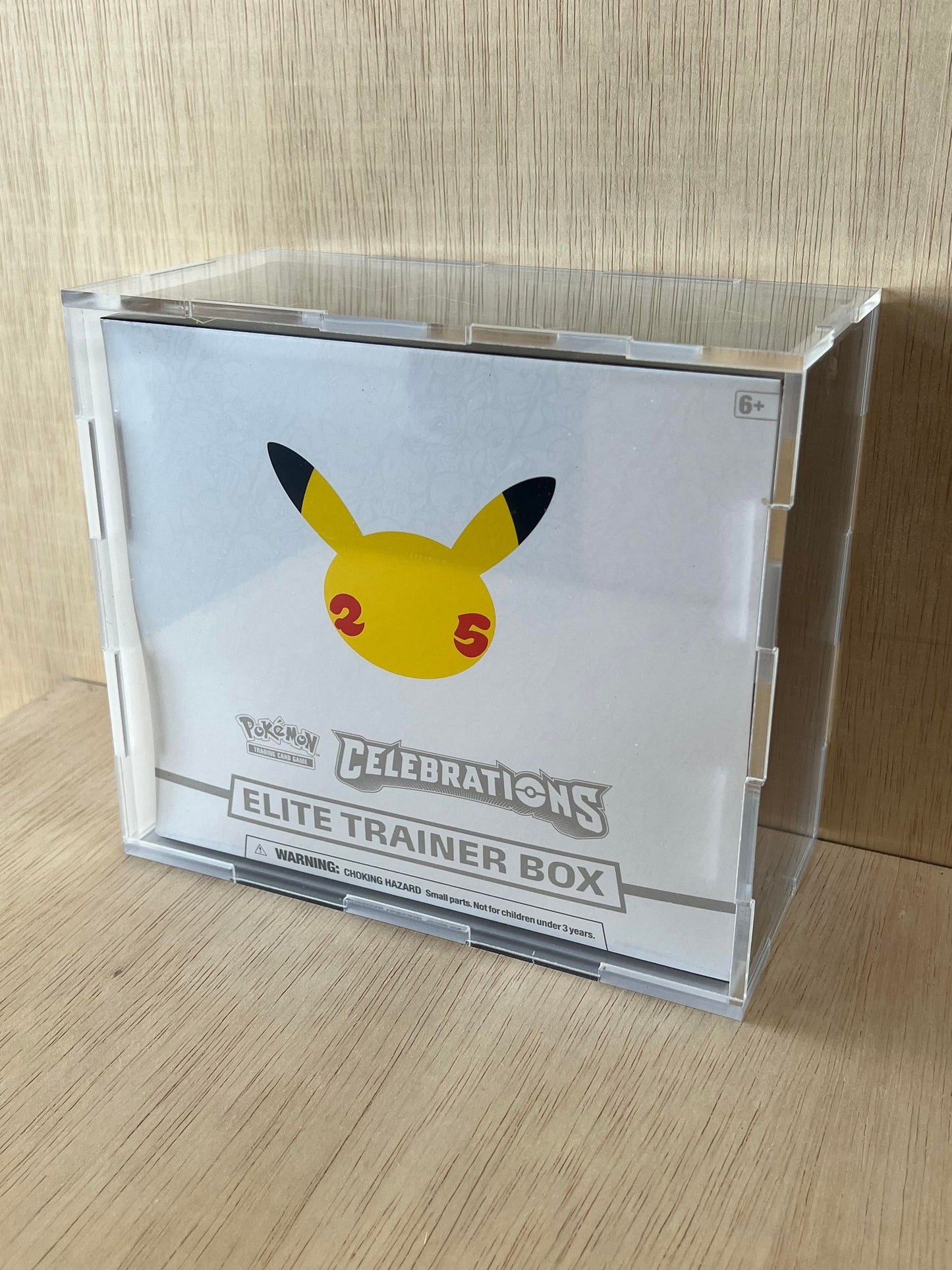 Pokémon Acrylic Elite Trainer Box Display Case Box
