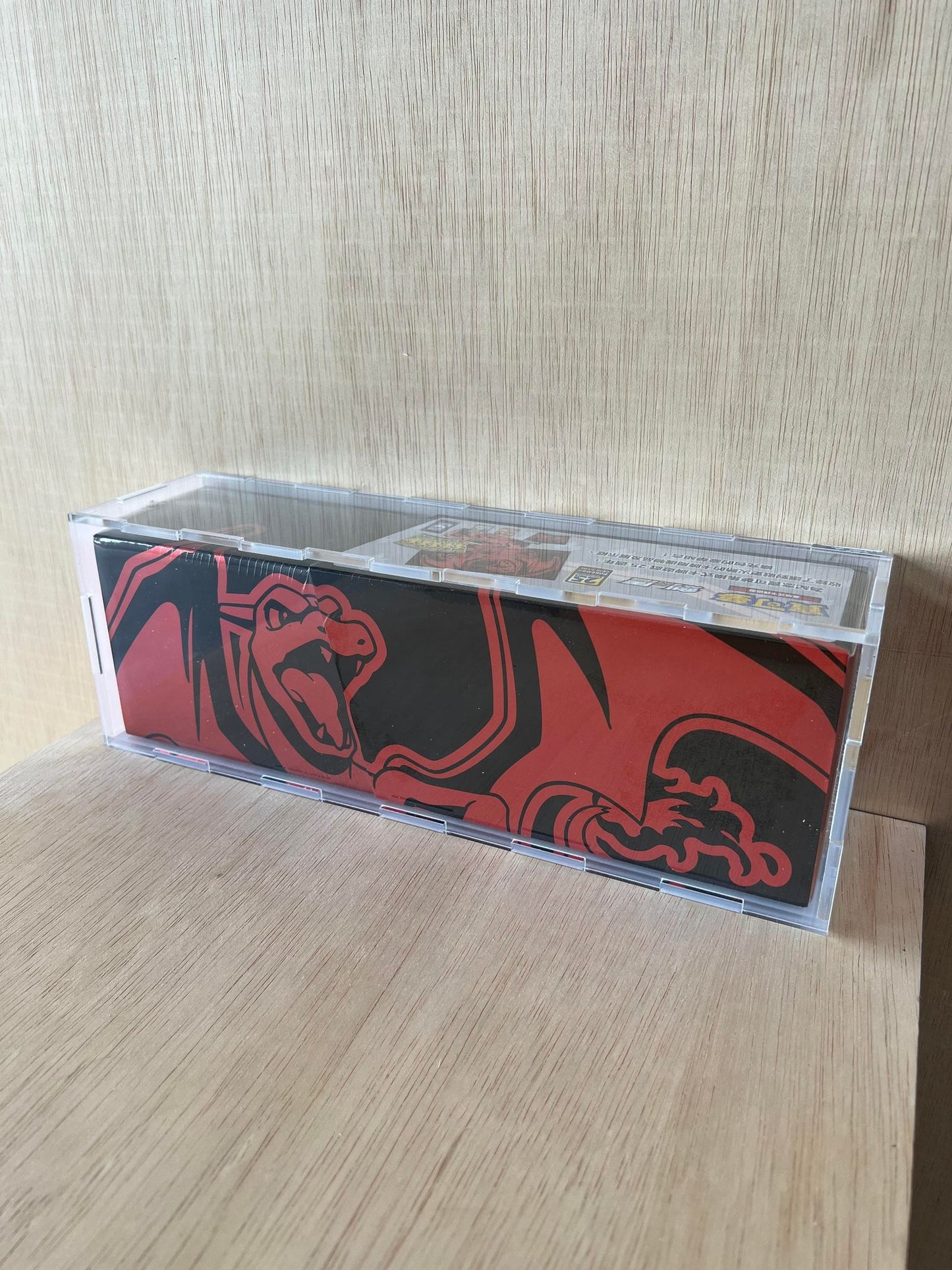 Pokémon Acrylic 25th Anniversary Chinese Premium Collection Display Case Box
