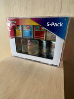 Pokémon Acrylic Costco 5-Pack Display Case Box