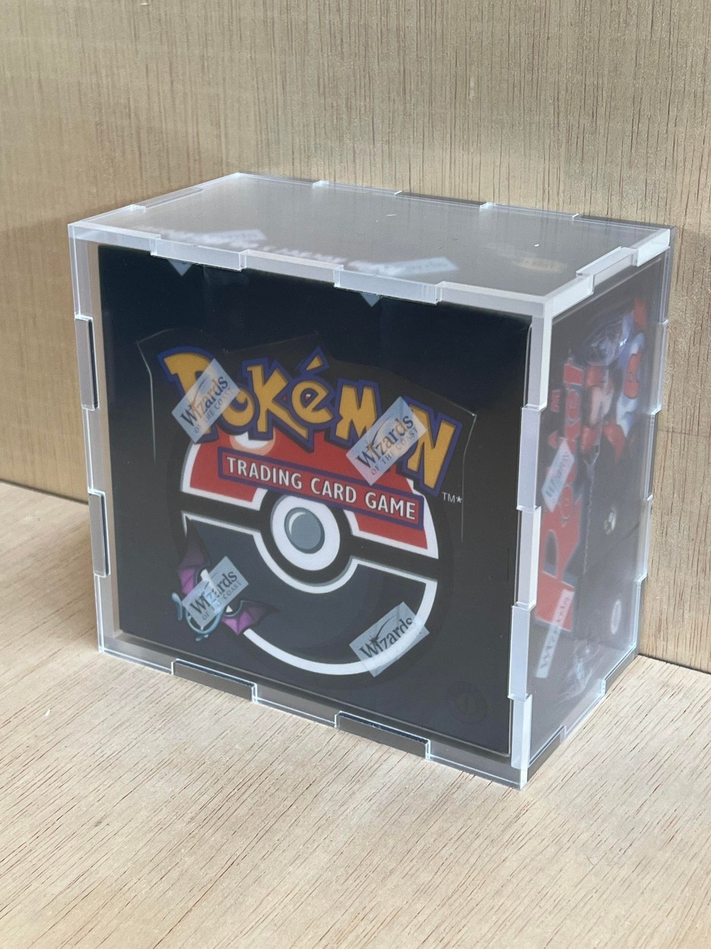 Pokémon Acrylic WOTC Booster Box Display Case Box