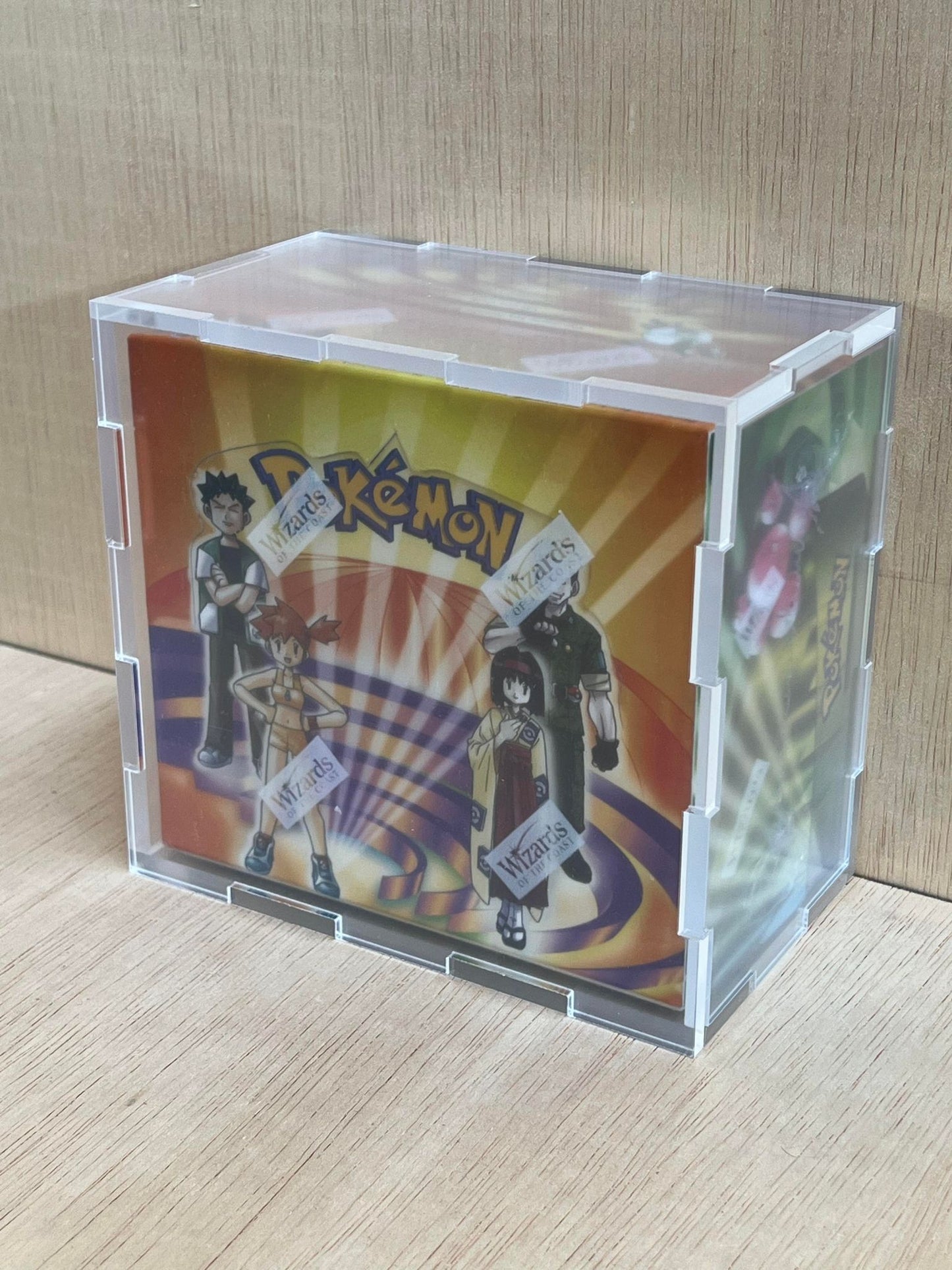 Pokémon Acrylic WOTC Booster Box Display Case Box