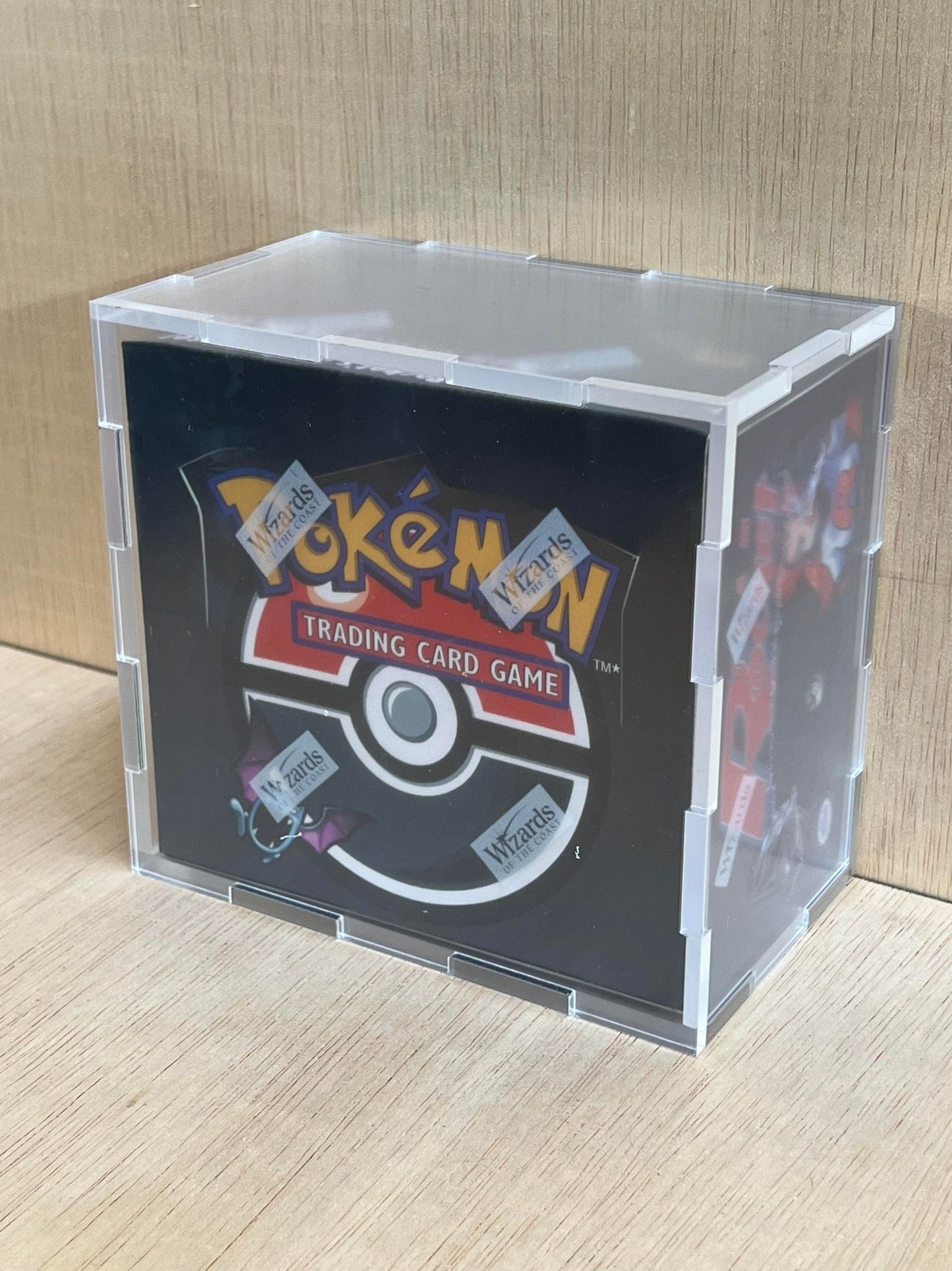 Pokémon Acrylic WOTC Booster Box Display Case Box