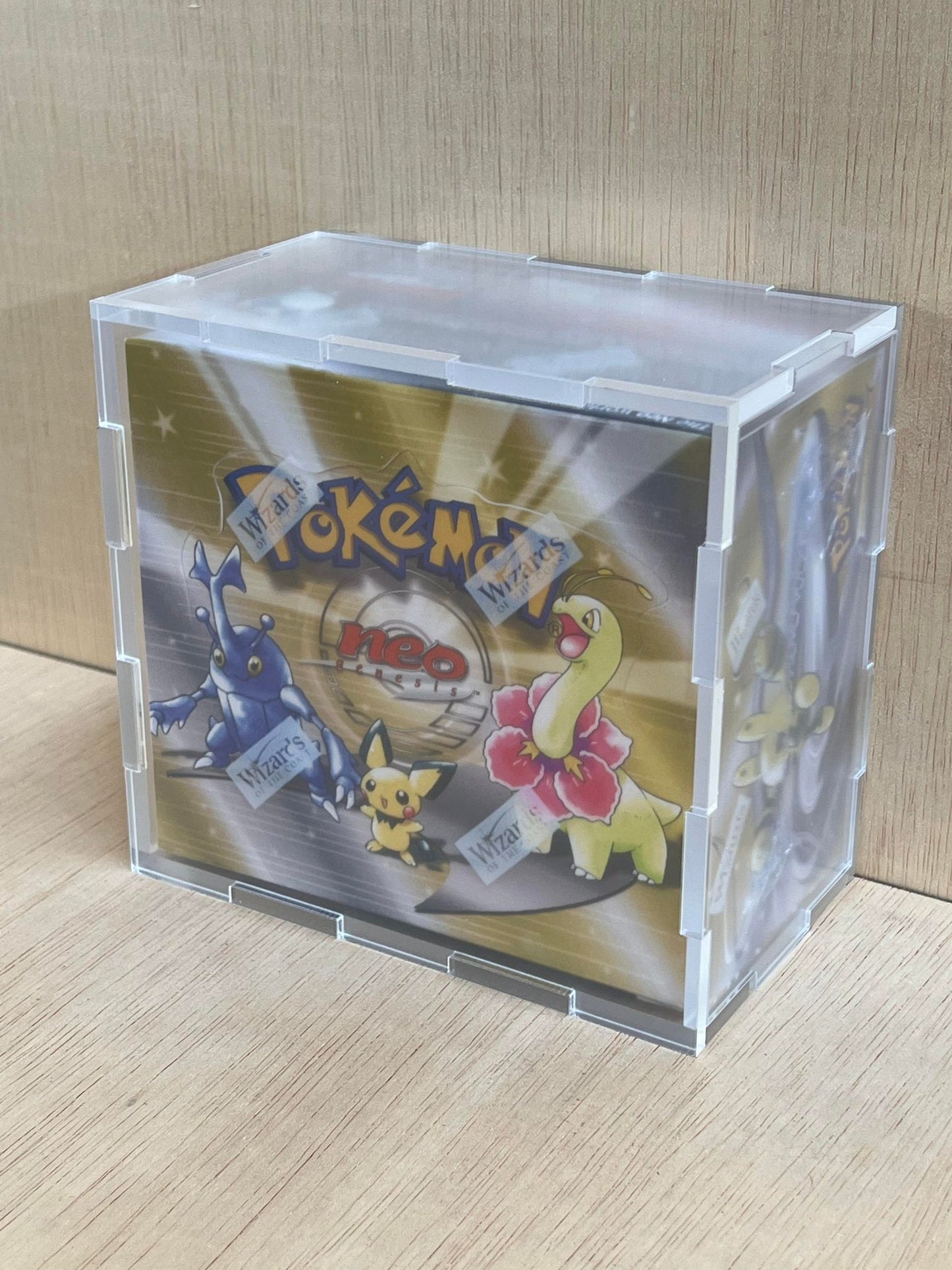 Pokémon Acrylic WOTC Booster Box Display Case Box