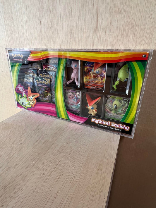 Pokémon Acrylic Mythical Squishy Premium Collection Case Box