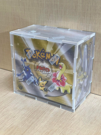Pokémon Acrylic WOTC Booster Box Display Case Box