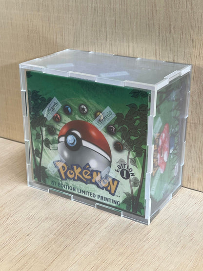 Pokémon Acrylic WOTC Booster Box Display Case Box