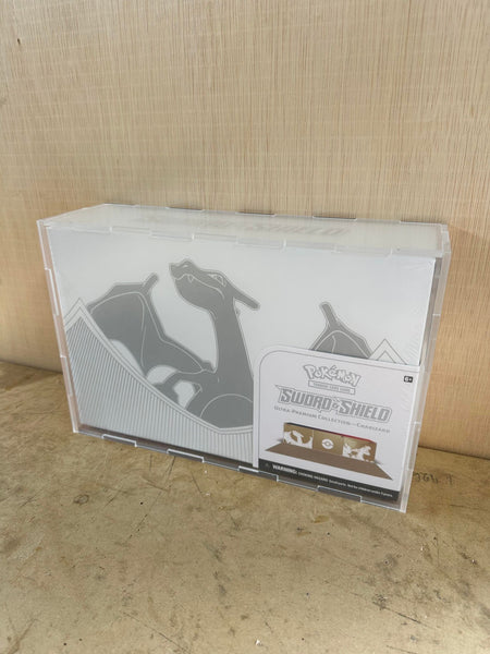Pokémon Acrylic Charizard Ultra Premium Collection Display Case Box