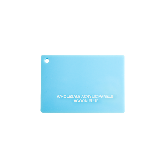 CLEARANCE Pastel Lagoon Blue Acrylic Sheet