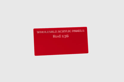 Red 136 Acrylic Sheet