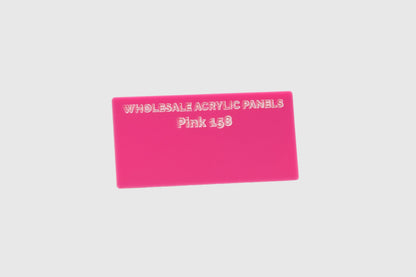 Pink 158 Acrylic Sheet