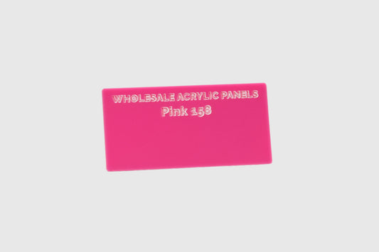 Pink 158 Acrylic Sheet