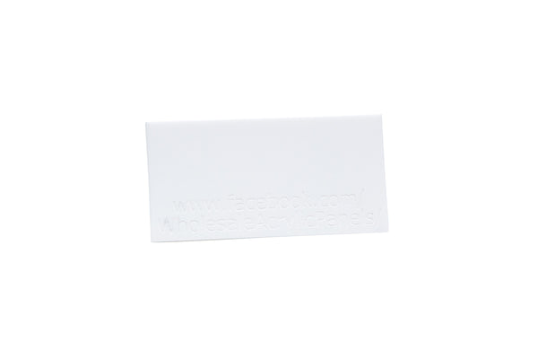 White Gloss/Gloss Acrylic Sheet