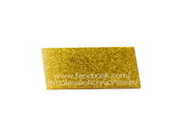 Gold Double Sided Glitter Acrylic Sheet