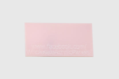 Pastel Blush Pink Acrylic Sheet