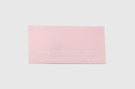 Pastel Baby Pink Acrylic Sheet