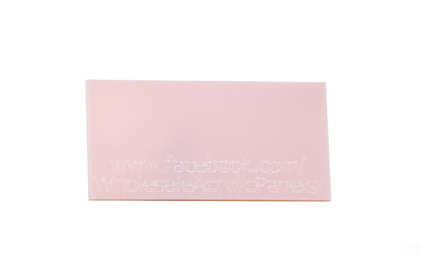 Pastel Baby Pink Acrylic Sheet