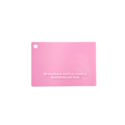 CLEARANCE Pastel Watermelon Pink Acrylic Sheet